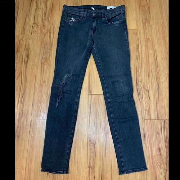 Aritzia Rag & Bone Skinny Distressed Jeans - Picture 2 of 16